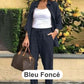 🧥+👖The choice of luxury! Women's cotton and linen long-sleeved top trouser set🎉