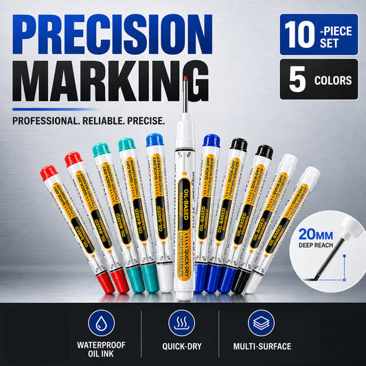 Precision Tip Quick-Dry Oil-Based Marker Pen