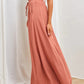 🔥 Hot sale 50% OFF🔥🌞Solid-color wide-leg high-waisted pants