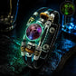☪️Glow-in-the-Dark Leather Zodiac Sign Bracelet For Men and Women (6.9/8.1 inches)♑️