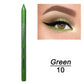 14-Pack Eyeliner Pencil Waterproof Colored Gel Liners with Metallic & Shimmer Finishes Smudge-Proof