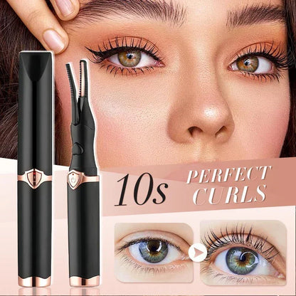 💥 Electric Eyelash Curler for Instant Glam ✨ Blink & Dazzle! 👁️