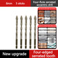 High-Strength 4-Flute Serrated Eccentric Drill Bit Kit