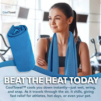 🎉Buy 1 Get 1 Free-Limited Sale🔥Cold Sweat Towel You Can Use Anywhere, Anytime! Reusable Soft Absorbent Cooling Portable