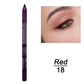 14-Pack Eyeliner Pencil Waterproof Colored Gel Liners with Metallic & Shimmer Finishes Smudge-Proof
