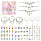 🎁 Charm Bracelet Making Kit - Includes Beads & Tools, Creative Fun for Kids/Adults, Perfect Gift Idea 👧📦