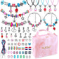 🎁 Charm Bracelet Making Kit - Includes Beads & Tools, Creative Fun for Kids/Adults, Perfect Gift Idea 👧📦