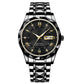 🥳2026 HOT SALE🥳⌚Waterproof Luminous Stainless Steel Two-tone Quartz Men's Watch