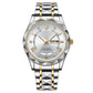 🥳2026 HOT SALE🥳⌚Waterproof Luminous Stainless Steel Two-tone Quartz Men's Watch
