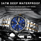 🥳2026 HOT SALE🥳⌚Waterproof Luminous Stainless Steel Two-tone Quartz Men's Watch