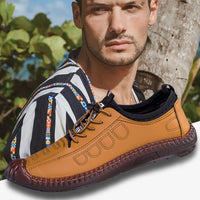 🥾 40% OFF! ✨ Slip-on Hiking Shoes – Soft Leather, Breathable, Slip-Resistant 🏔️