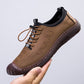 🥾 40% OFF! ✨ Slip-on Hiking Shoes – Soft Leather, Breathable, Slip-Resistant 🏔️