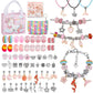 🎁 Charm Bracelet Making Kit - Includes Beads & Tools, Creative Fun for Kids/Adults, Perfect Gift Idea 👧📦
