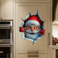 🔥Christmas Sale-Up to 50% OFF!!🎅Santa's Surprise 3D Wall Decals