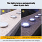 8-LED Solar Ground Lights for Outdoor Gardens