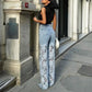 💃Summer fashion forward🌸🔥 Lace spliced jeans