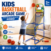 🏀Kids' Indoor Basketball Arcade Game with 2 Balls
