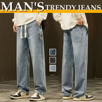 👖40% off!🆒Men's Loose Straight Jeans🏖️