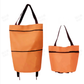 🎁Last Day Promotion 50% OFF🛒 Foldable Grocery Cart Bag – The Rolling Shopping Bag That Saves Your Back