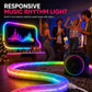 🌟 Faux Fur Neon Light Strip – 360° all-round glow ✨