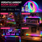 🌟 Faux Fur Neon Light Strip – 360° all-round glow ✨