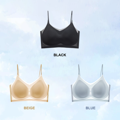 💕BllosomBra - Seamless Ultra-thin Plus Size Ice Silk Comfort Bra 🎁Each Only ￡8.33