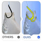 🎣 Classic Sharp Double Fishing Hooks — High-Carbon Steel Double Hooks with Needle Point