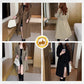 Elegant Women's Plush-Lined Trench Coat