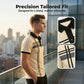 🏕️New arrival 40% OFF💪Men's Striped Short Sleeve Collared Top