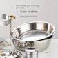 🧑‍🍳The same as in a five-star buffet restaurant🍽️Stainless Steel Chafing Dish Buffet Set 5QT with Fuel Can Rack, Gold Food Warmer for Parties