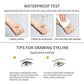 14-Pack Eyeliner Pencil Waterproof Colored Gel Liners with Metallic & Shimmer Finishes Smudge-Proof
