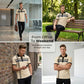 🏕️New arrival 40% OFF💪Men's Striped Short Sleeve Collared Top