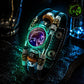 ☪️Glow-in-the-Dark Leather Zodiac Sign Bracelet For Men and Women (6.9/8.1 inches)♑️