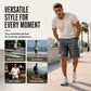 📢📢50% OFF !! ⏰Men's Cargo Shorts – Elastic Waist, Multi-Pocket, Durable 🍁