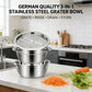 🔥HOT SALE 50% OFF-🌞🍴 German Quality 3-in-1 Stainless Steel Grater Bowl