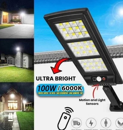 🔥 SOLAR STREET HIGH BRIGHTNESS LIGHT 6000 LUMENS