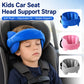 Kids Car Seat Head Support Strap｜Plush Padded Adjustable Nap Rest Band