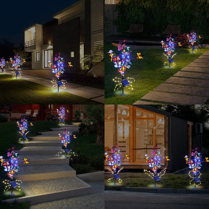 🔥50% OFF🎁Waterproof Solar Outdoor Butterfly Lights💐