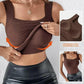 📢40%  OFF!⏰Women’s U-Neck Thermal Tank with Built-In Bra – Warm, Supportive & Braless Comfort ❄️❤️