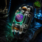 ☪️Glow-in-the-Dark Leather Zodiac Sign Bracelet For Men and Women (6.9/8.1 inches)♑️