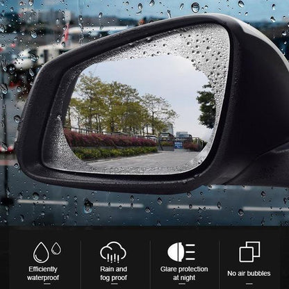 🏆Only £ 4.99！！⚡ Waterproof Film For Car Rear View Mirror