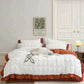 ✨2025 Hot Sale✨Icy Seersucker Summer Cool Quilt Lace 4-piece Set