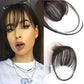 🎀Hot Sale 50% OFF🎀Clip In Bangs 100% Human Hair Extensions Air Bangs