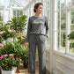 🔥40% OFF!💓Women's Crew Neck Top & Drawstring Pants Set