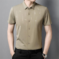 Summer anti-wrinkle silk shirt（⏰Limited Time Offer）