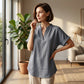 🌸Spring Sale 40% OFF👕Fashion Loose Solid Color Short Sleeve Top