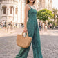 🏖️🌼Women’s Casual Print Sleeveless Overalls Jumpsuits