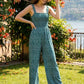 🏖️🌼Women’s Casual Print Sleeveless Overalls Jumpsuits
