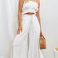 🔥 Hot sale 50% OFF🔥🌞Solid-color wide-leg high-waisted pants