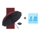 ⏳Limited stock available - while stocks last⏰12-Rib Large Foldable Windproof Umbrella🌂